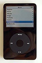 iPod video 5G in black