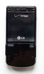 back of LG VX8600