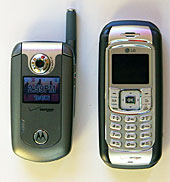 Motorola E815 and LG VX98900