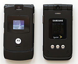 Samsung A900M and RAZR
