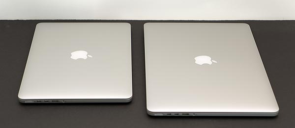13 and 15 inch Retina MacBook Pro models