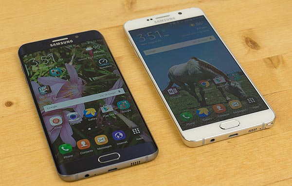 Samsung Galaxy S6 edge+ and Note 5