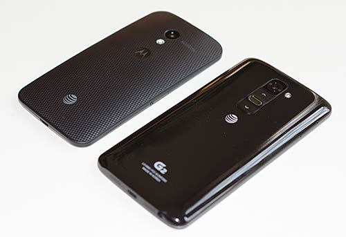 Moto X and LG G2