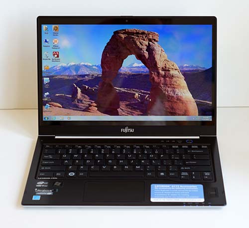Fujitsu LifeBook U772 Utrabook Review - Notebook Reviews by 